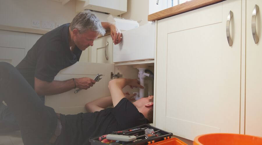Professional burst pipe repair services in Mount Ayr, IN